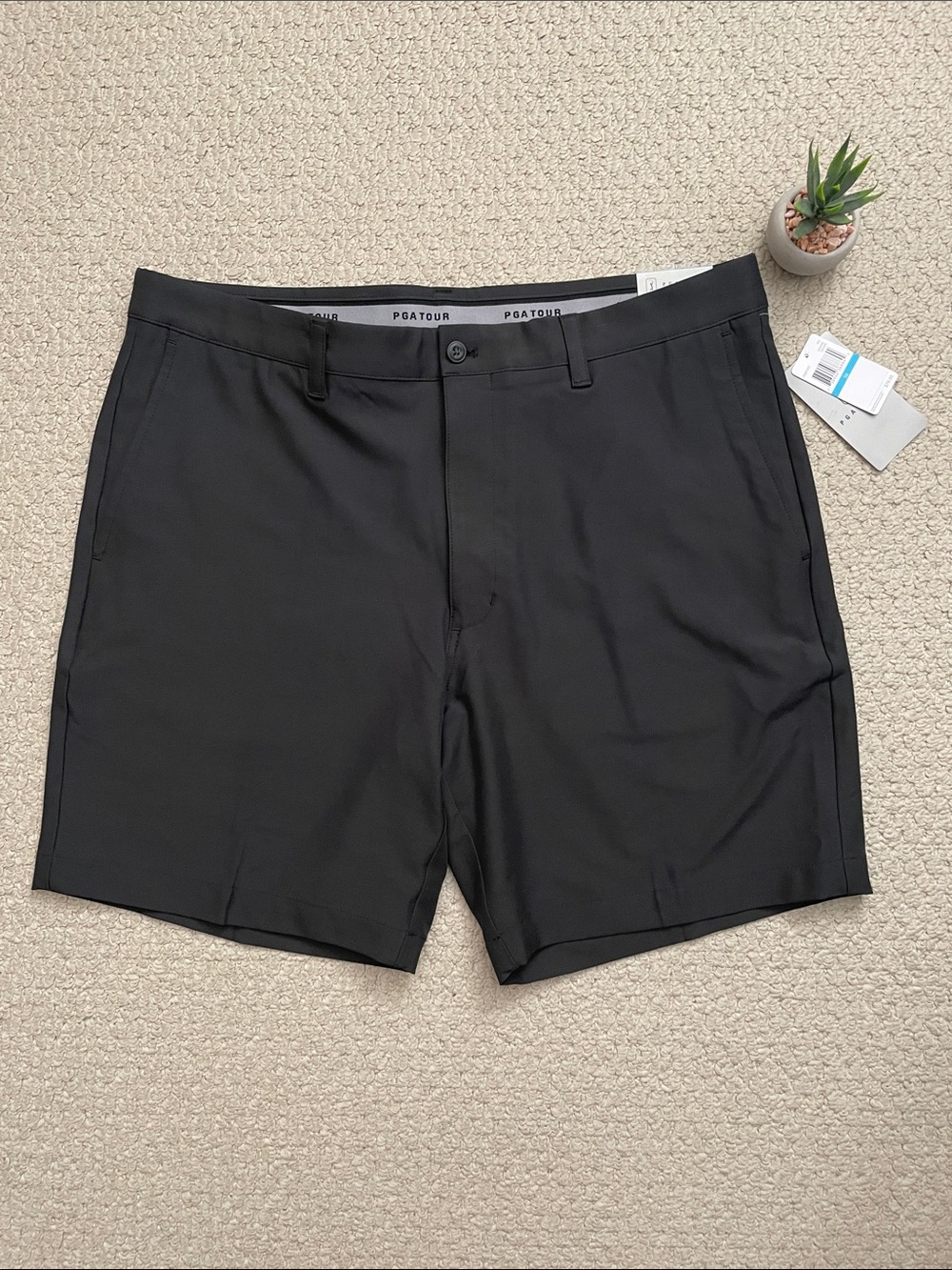 PGA Tour golf men’s short black
